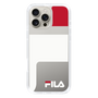 スリムプロテクションケース［ FILA - LOGOIMAGE - Red ］