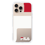 スリムプロテクションケース［ FILA - LOGOIMAGE - Red ］