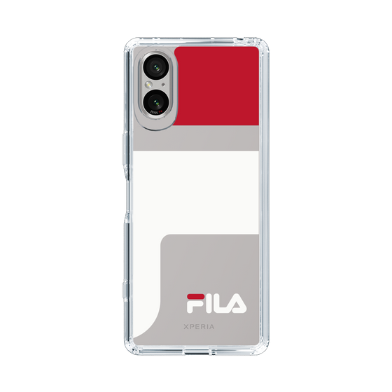 スリムプロテクションケース［ FILA - LOGOIMAGE - Red ］