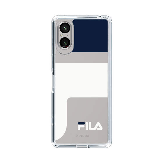 スリムプロテクションケース［ FILA - LOGOIMAGE - DarkNavy ］