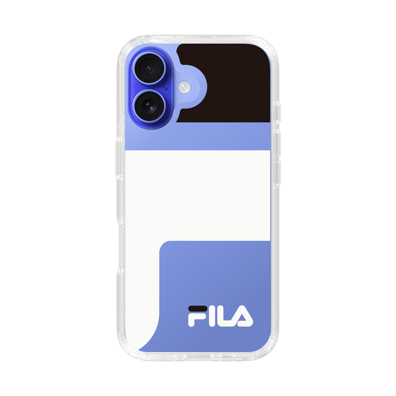 スリムプロテクションケース［ FILA - LOGOIMAGE - Black ］