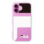 スリムプロテクションケース［ FILA - LOGOIMAGE - Black ］