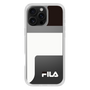 スリムプロテクションケース［ FILA - LOGOIMAGE - Black ］