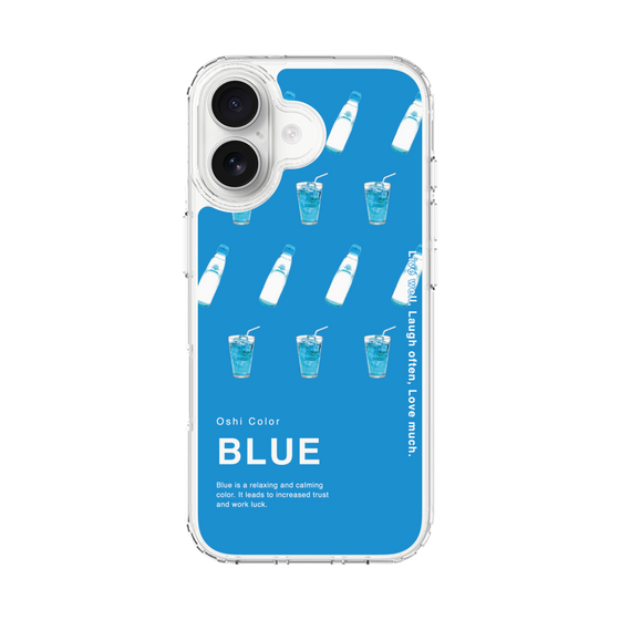 スリムプロテクションケース［ BLUE-Ramune soda ］
