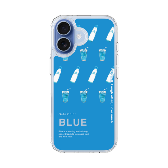 スリムプロテクションケース［ BLUE-Ramune soda ］