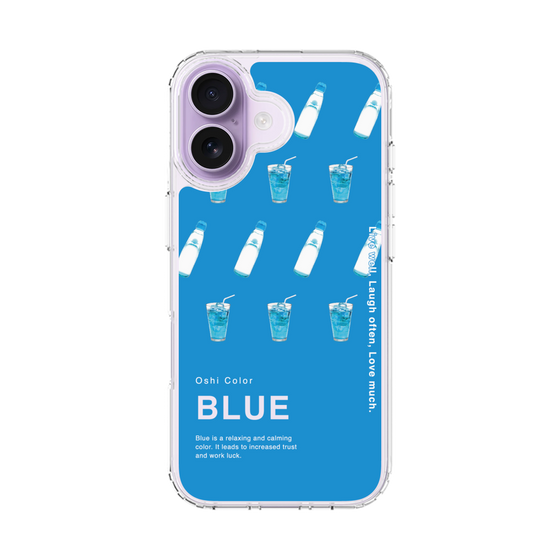 スリムプロテクションケース［ BLUE-Ramune soda ］