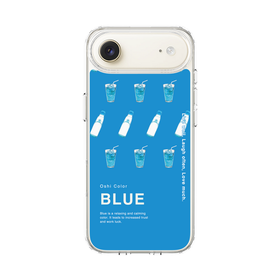 スリムプロテクションケース［ BLUE-Ramune soda ］