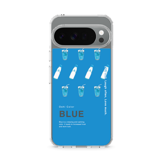 スリムプロテクションケース［ BLUE-Ramune soda ］