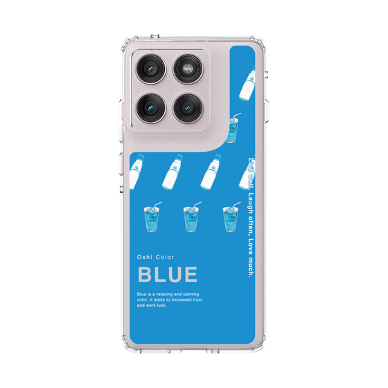 スリムプロテクションケース［ BLUE-Ramune soda ］