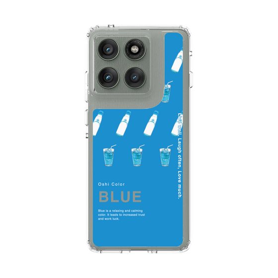 スリムプロテクションケース［ BLUE-Ramune soda ］