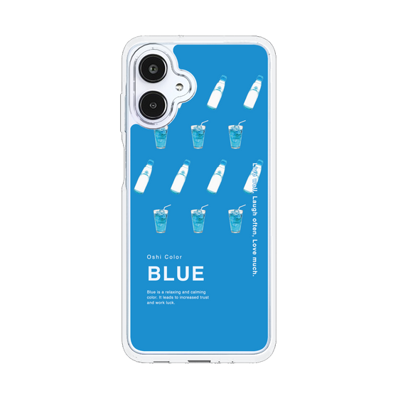 スリムプロテクションケース［ BLUE-Ramune soda ］
