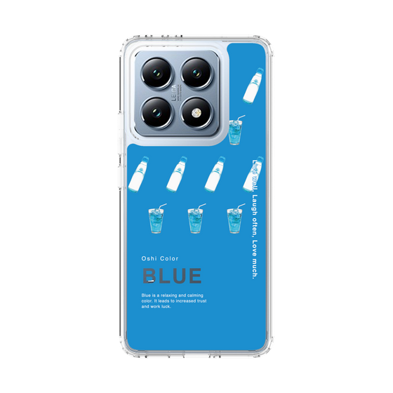 スリムプロテクションケース［ BLUE-Ramune soda ］
