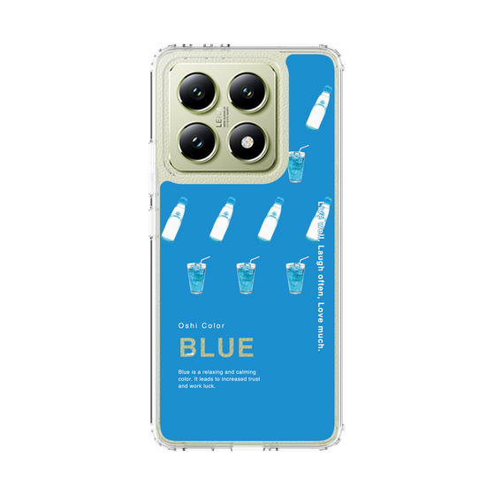 スリムプロテクションケース［ BLUE-Ramune soda ］