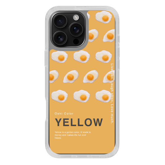 スリムプロテクションケース［ YELLOW-Egg ］