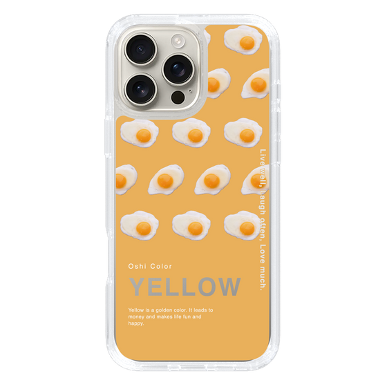 スリムプロテクションケース［ YELLOW-Egg ］