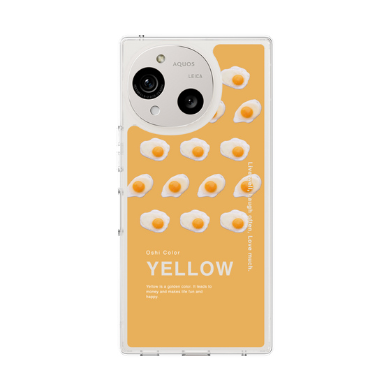 スリムプロテクションケース［ YELLOW-Egg ］