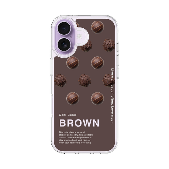 スリムプロテクションケース［ BROWN-Chocolate ］