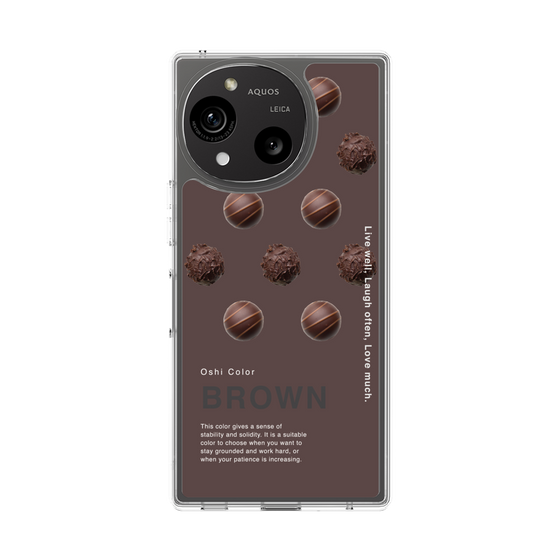 スリムプロテクションケース［ BROWN-Chocolate ］