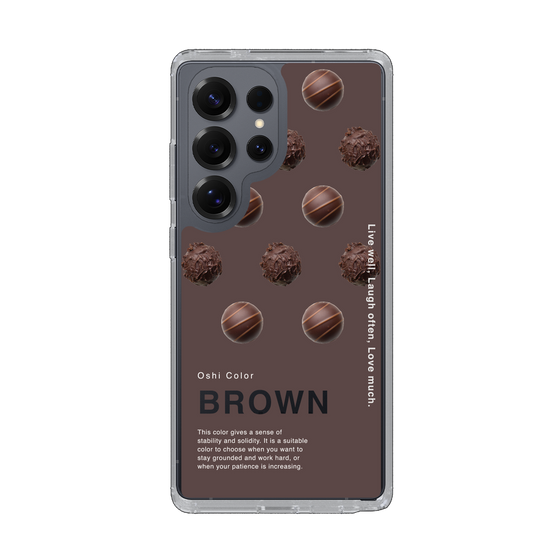 スリムプロテクションケース［ BROWN-Chocolate ］