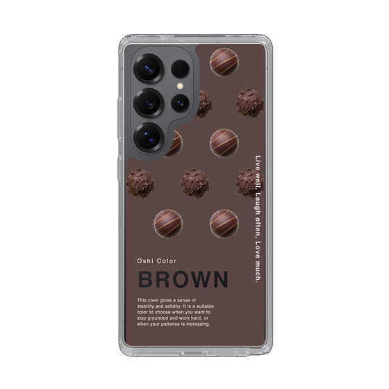 スリムプロテクションケース［ BROWN-Chocolate ］