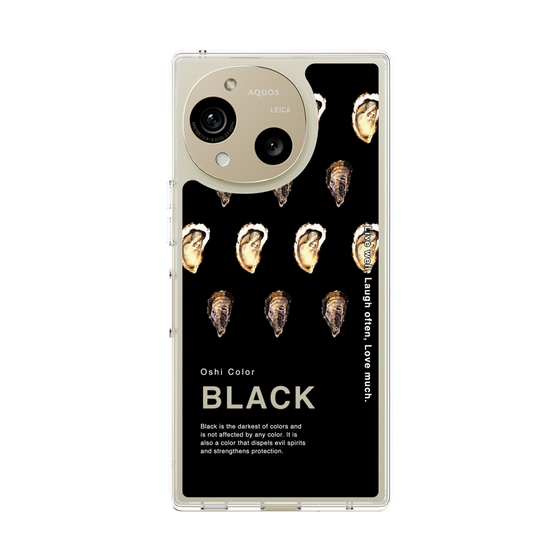 スリムプロテクションケース［ BLACK-Oyster ］