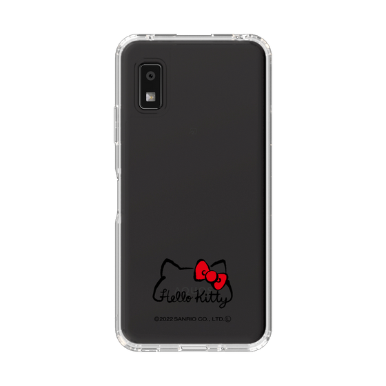 スリムプロテクションケース［ ハローキティ - Graceful typography - 02 ］