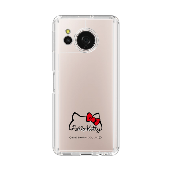 スリムプロテクションケース［ ハローキティ - Graceful typography - 02 ］