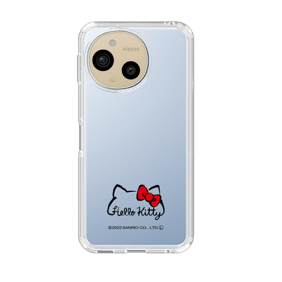 スリムプロテクションケース［ ハローキティ - Graceful typography - 02 ］