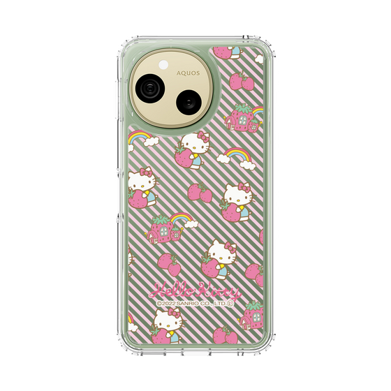 スリムプロテクションケース［ ハローキティ - いちごのおうち - 01 ］