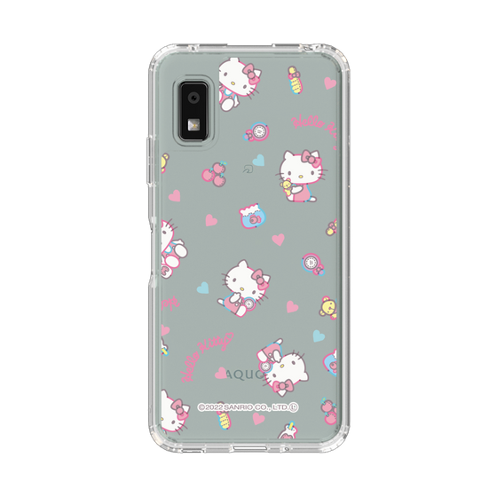 スリムプロテクションケース［ ハローキティ - Overlapping Colors - 01 ］