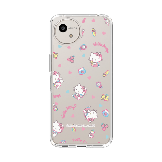 スリムプロテクションケース［ ハローキティ - Overlapping Colors - 01 ］