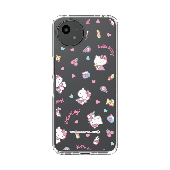スリムプロテクションケース［ ハローキティ - Overlapping Colors - 01 ］