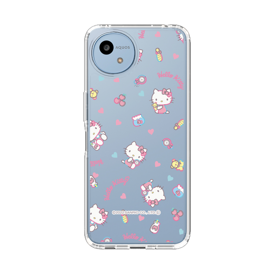 スリムプロテクションケース［ ハローキティ - Overlapping Colors - 01 ］