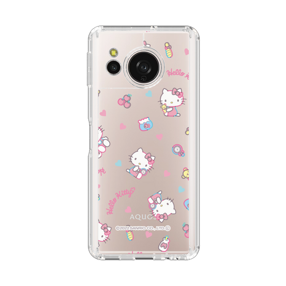 スリムプロテクションケース［ ハローキティ - Overlapping Colors - 01 ］