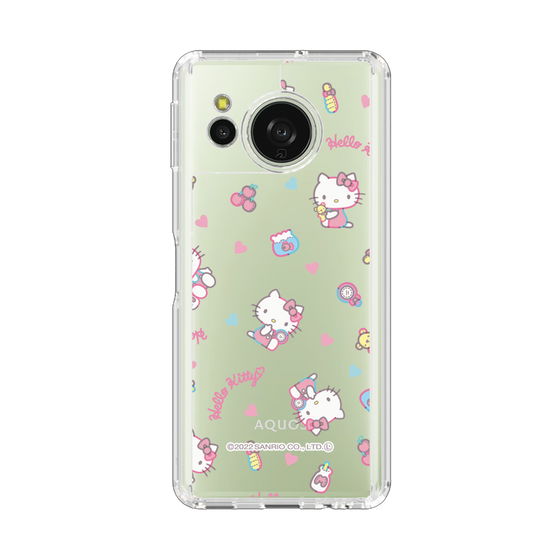 スリムプロテクションケース［ ハローキティ - Overlapping Colors - 01 ］