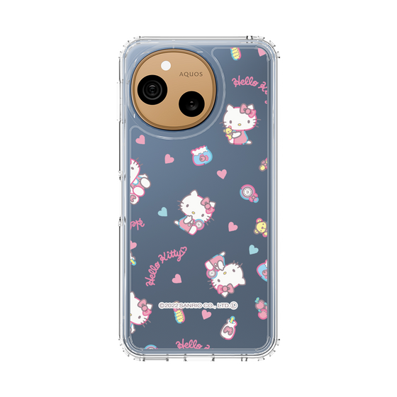 スリムプロテクションケース［ ハローキティ - Overlapping Colors - 01 ］