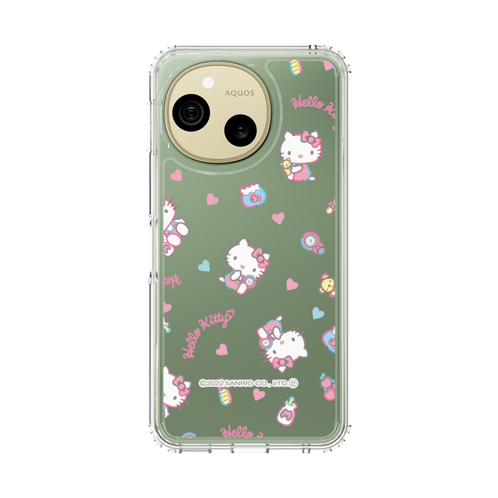 スリムプロテクションケース［ ハローキティ - Overlapping Colors - 01 ］