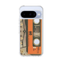 スリムプロテクションケース［ RETORO CASSETTE TAPE - Skeleton Orange ］