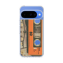スリムプロテクションケース［ RETORO CASSETTE TAPE - Skeleton Orange ］