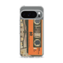 スリムプロテクションケース［ RETORO CASSETTE TAPE - Skeleton Orange ］