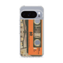 スリムプロテクションケース［ RETORO CASSETTE TAPE - Skeleton Orange ］