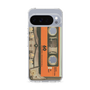 スリムプロテクションケース［ RETORO CASSETTE TAPE - Skeleton Orange ］