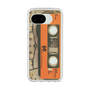 スリムプロテクションケース［ RETORO CASSETTE TAPE - Skeleton Orange ］