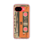 スリムプロテクションケース［ RETORO CASSETTE TAPE - Skeleton Orange ］