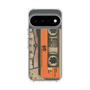 スリムプロテクションケース［ RETORO CASSETTE TAPE - Skeleton Orange ］