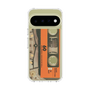 スリムプロテクションケース［ RETORO CASSETTE TAPE - Skeleton Orange ］