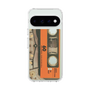 スリムプロテクションケース［ RETORO CASSETTE TAPE - Skeleton Orange ］