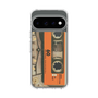 スリムプロテクションケース［ RETORO CASSETTE TAPE - Skeleton Orange ］