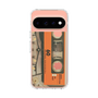 スリムプロテクションケース［ RETORO CASSETTE TAPE - Skeleton Orange ］