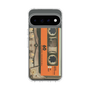 スリムプロテクションケース［ RETORO CASSETTE TAPE - Skeleton Orange ］